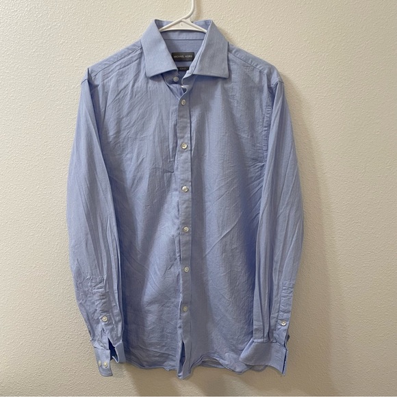 MICHAEL Michael Kors Other - Michael kors button down shirt blue medium 15.5 32/33